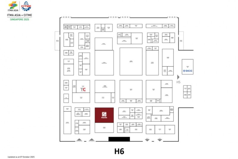 j9国际站备用2025 ITMA展馆地位_1